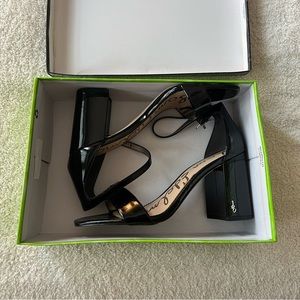 Sam Edelman Daniella Heels in Black Patent